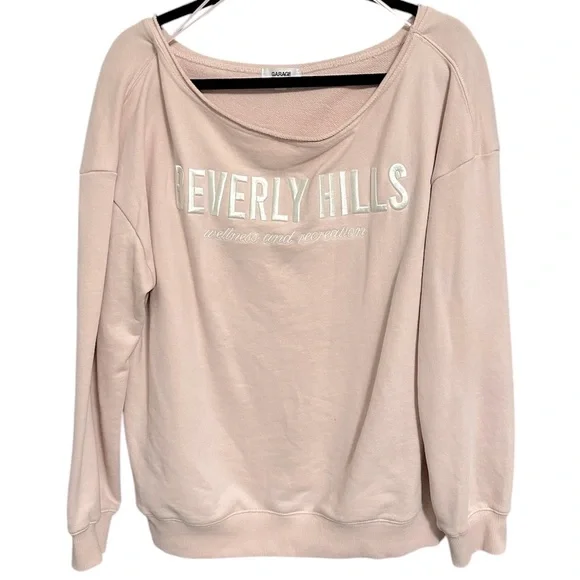 Garage Sweaters Garage Chalk Pink Beverly Hills Softterry Off